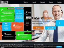 Tablet Screenshot of finhouse.pl